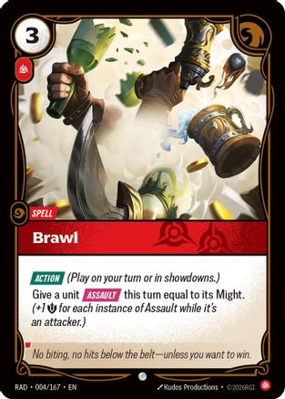 [RFB RAD] Brawl (Foil) (004/167) - Radiance