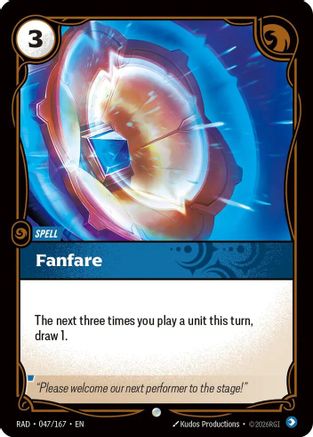 [RFB] Fanfare (Foil) (047/167) - Radiance