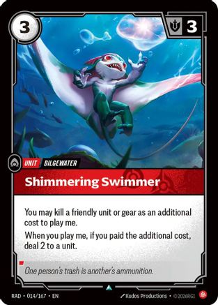 [RFB] Shimmering Swimmer (Foil) (014/167) - Radiance