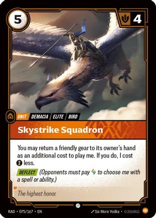 [RFB] Skystrike Squadron (Foil) (075/167) - Radiance