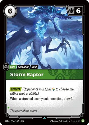 [RFB] Storm Raptor (Foil) (036/167) - Radiance