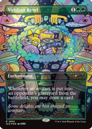 {R} Viridian Revel (Foil) [Secret Lair Drop Series] [SLD 2890]