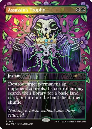 {R} Assassin's Trophy (2891) (Foil) [Secret Lair Drop Series] [SLD 2891]