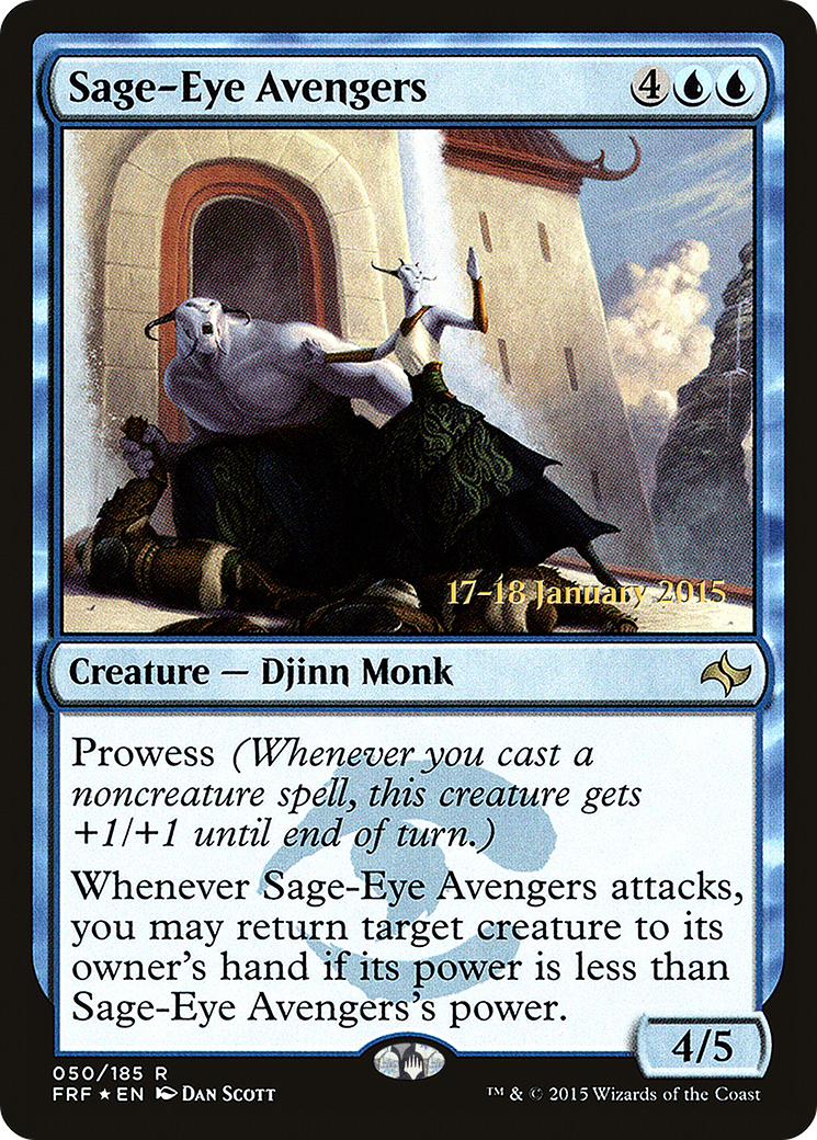 {R} Sage-Eye Avengers [Fate Reforged Prerelease Promos][PR FRF 050]