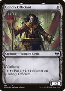 {C} Unholy Officiant (Showcase Fang Frame) [Innistrad: Crimson Vow][VOW 286]