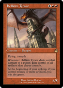 {R} Hellkite Tyrant (Retro Frame) [Ravnica Remastered][RVR 333]