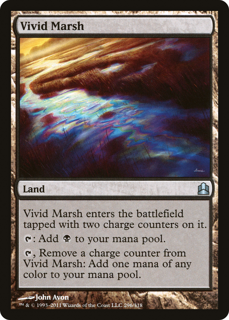 {C} Vivid Marsh [Commander 2011][CMD 296]