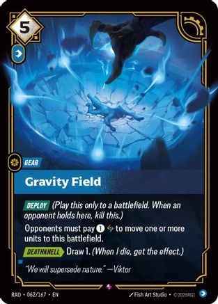 [RFB] Gravity Field (Foil) (062/167) - Radiance