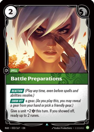 [RFB] Battle Preparations (032/167) - Radiance