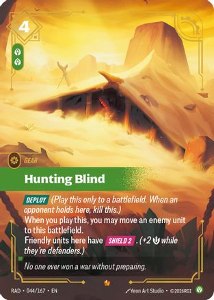 [RFB] Hunting Blind (Foil) (044/167) - Radiance