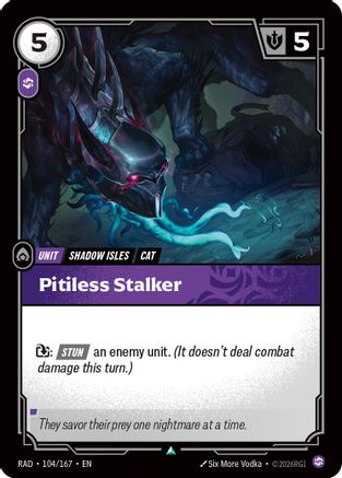 [RFB] Pitiless Stalker (Foil) (104/167) - Radiance