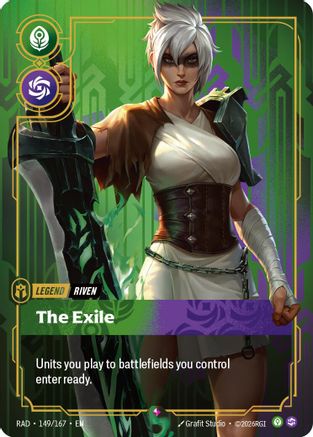 [RFB] Riven, The Exile (Foil) (149/167) - Radiance