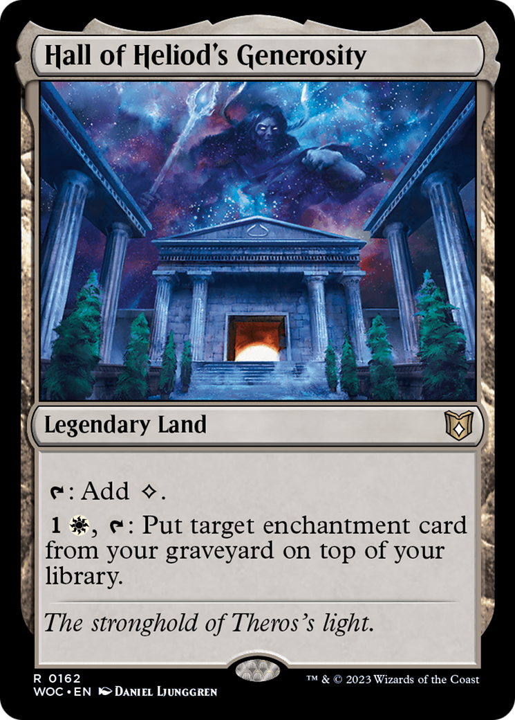 {R} Hall of Heliod's Generosity [Wilds of Eldraine Commander][WOC 162]