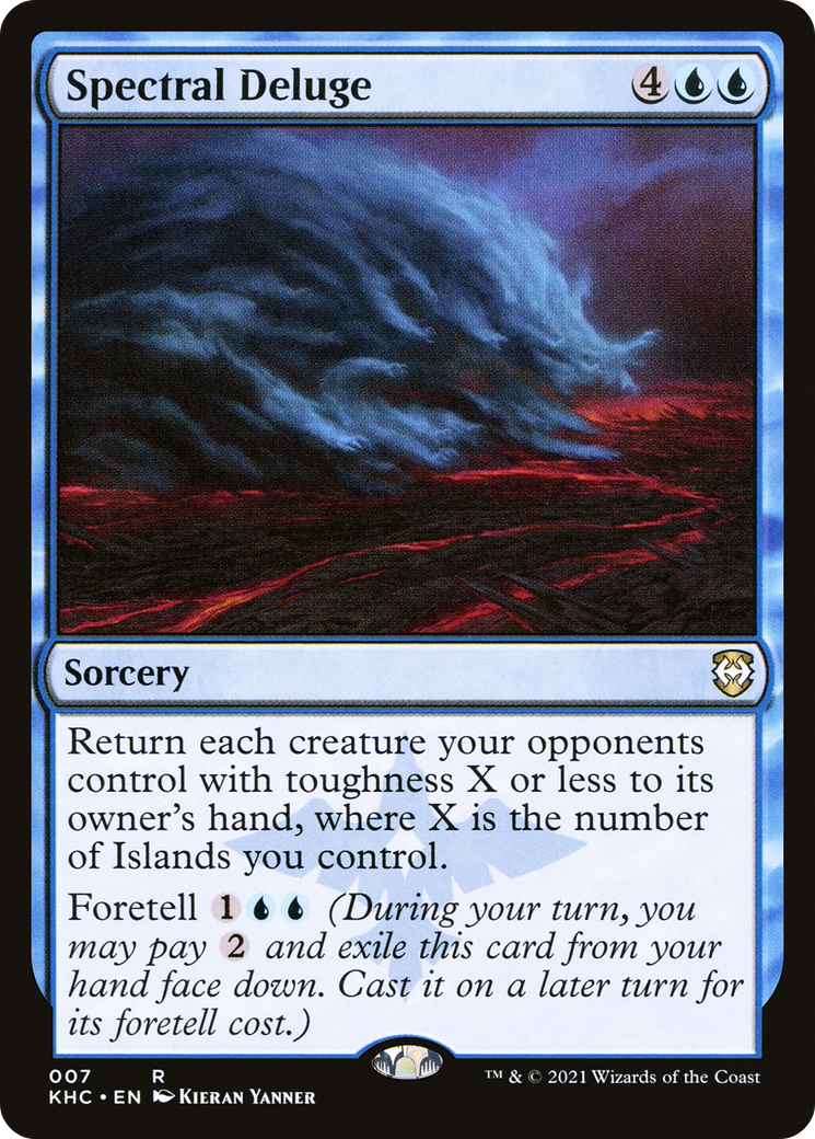 {R} Spectral Deluge [Kaldheim Commander][KHC 007]