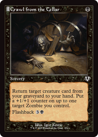 {C} Crawl from the Cellar (Retro Frame) [Innistrad Remastered][INR 376]