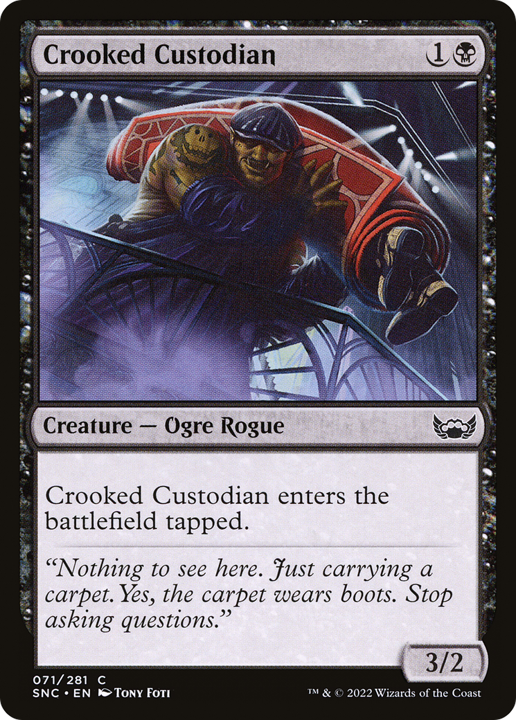 {C} Crooked Custodian [Streets of New Capenna][SNC 071]
