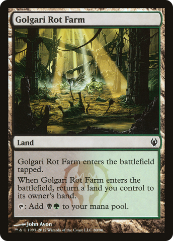 {C} Golgari Rot Farm [Duel Decks: Izzet vs. Golgari][DDJ 080]