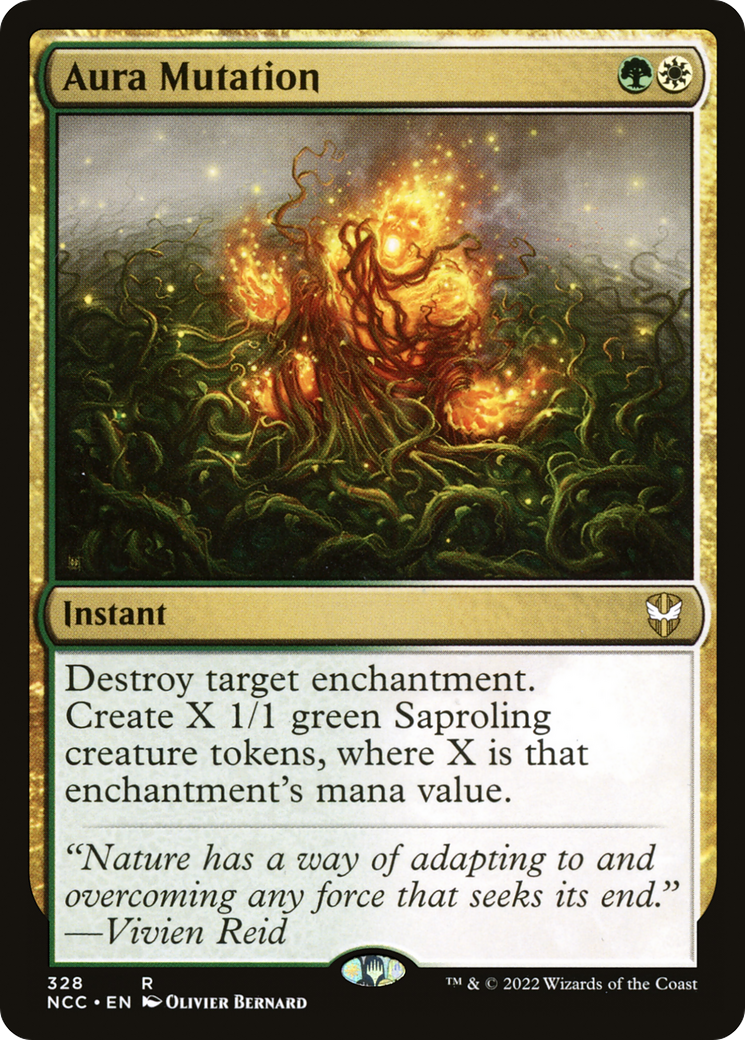 {R} Aura Mutation [Streets of New Capenna Commander][NCC 328]