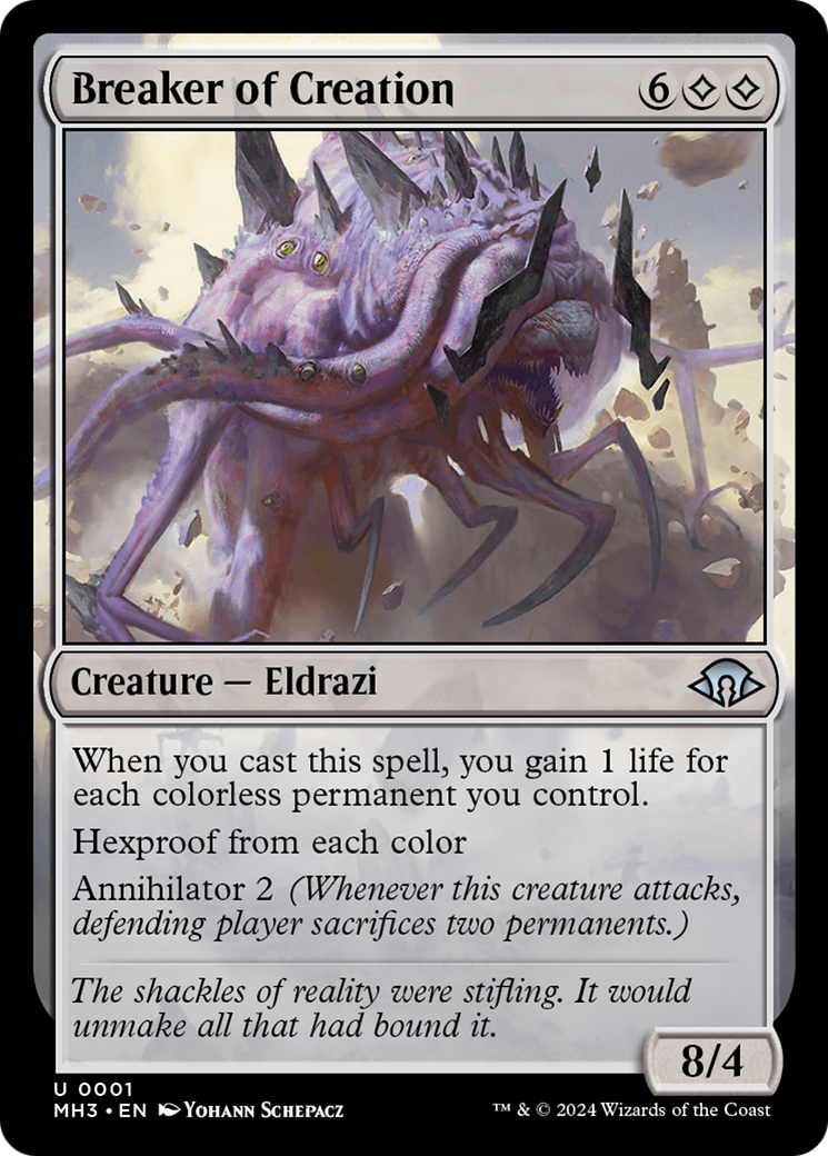 {C} Breaker of Creation [Modern Horizons 3][MH3 001]