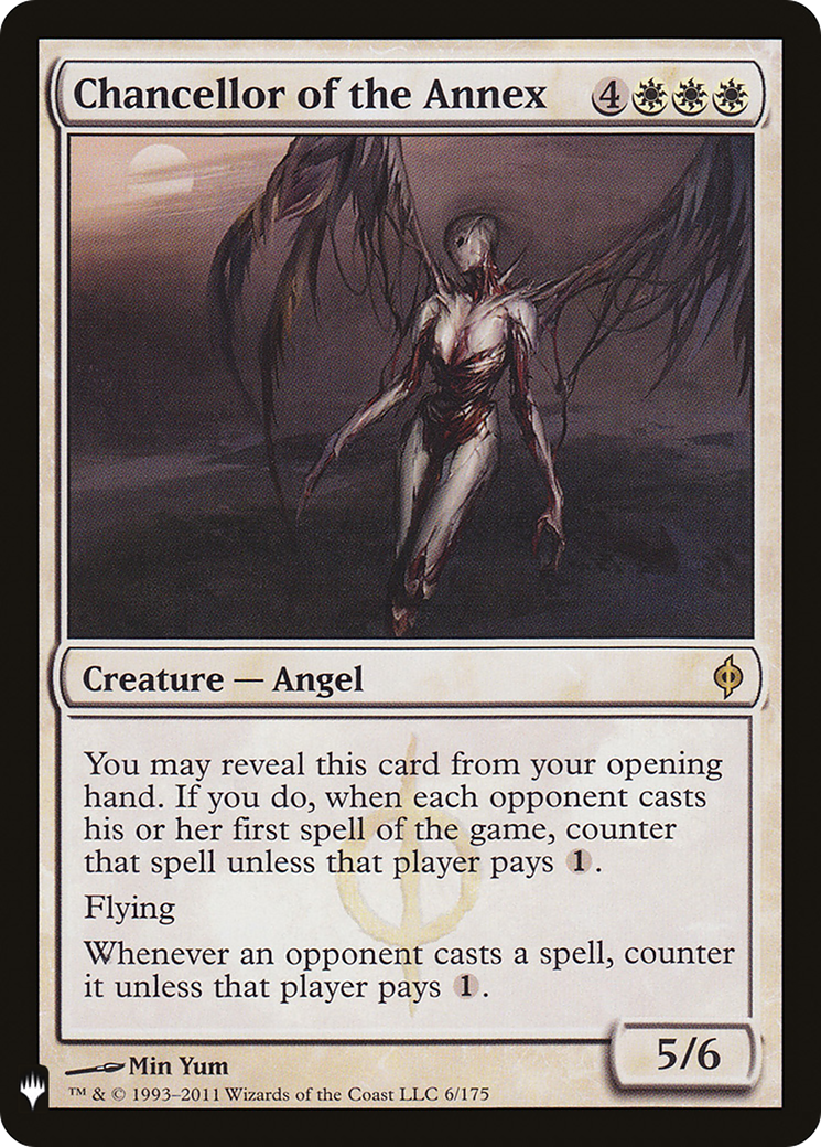 Chancellor of the Annex [LIST 6/175]