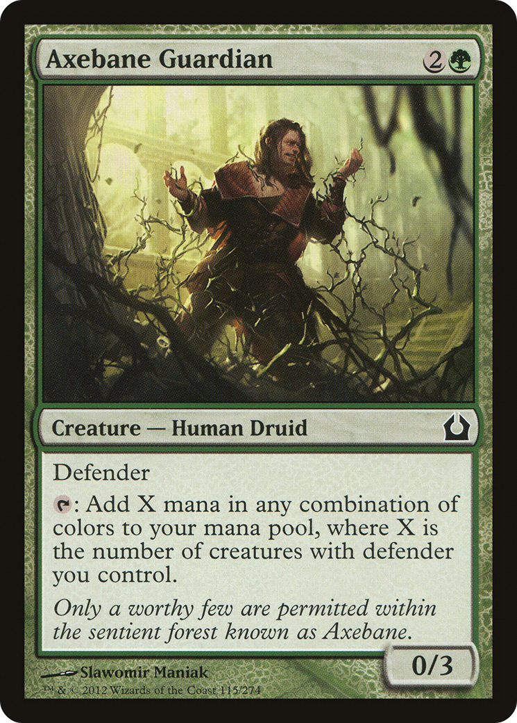 {C} Axebane Guardian [Return to Ravnica][RTR 115]