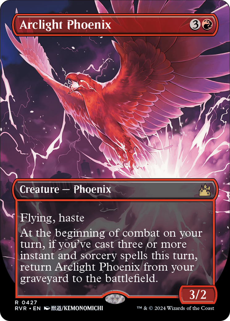 {R} Arclight Phoenix (Anime Borderless) [Ravnica Remastered][RVR 427]