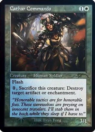 {R} Cathar Commando (Retro Frame) (Foil) [Secret Lair Drop Series] [SLD 7132]