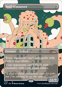 {R} Void Winnower (Borderless) [Secret Lair Drop Series][SLD 1075]