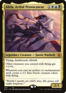 {R} Alela, Artful Provocateur [Throne of Eldraine][ELD 324]