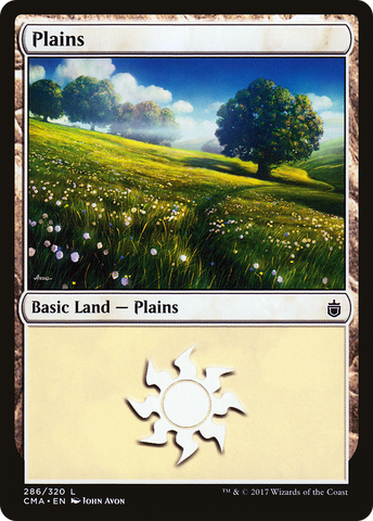 {B}[CMA 286] Plains (286) [Commander Anthology]