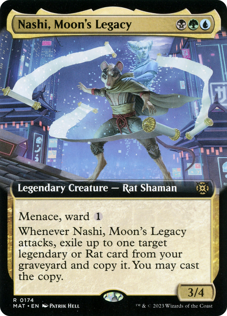 {R} Nashi, Moon's Legacy (Extended Art) [March of the Machine: The Aftermath][MAT 174]