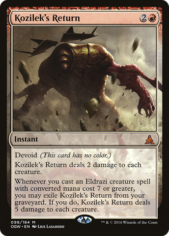 {R} Kozilek's Return [Oath of the Gatewatch][OGW 098]