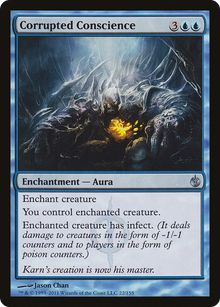 {C} Corrupted Conscience [Mirrodin Besieged][MBS 022]
