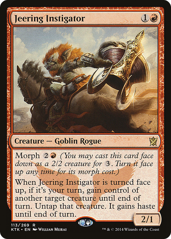 {R} Jeering Instigator [Khans of Tarkir][KTK 113]