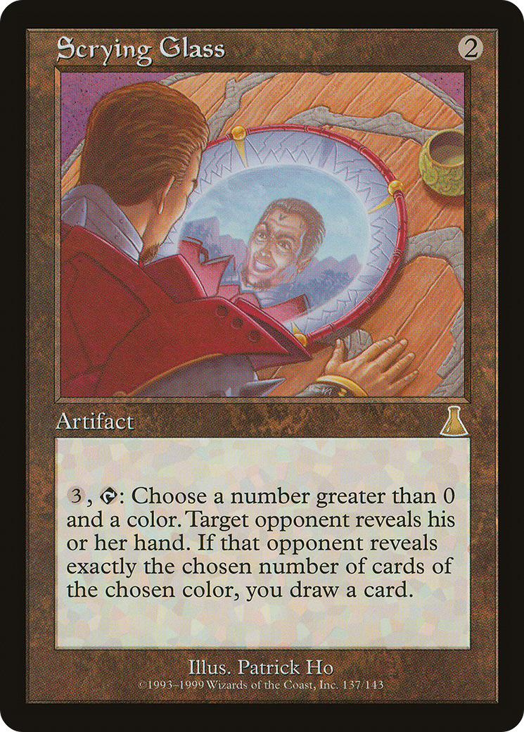 {R} Scrying Glass [Urza's Destiny][UDS 137]