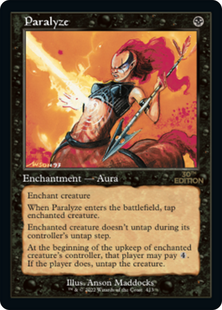 {C} Paralyze (Retro) [30th Anniversary Edition][30A 413]