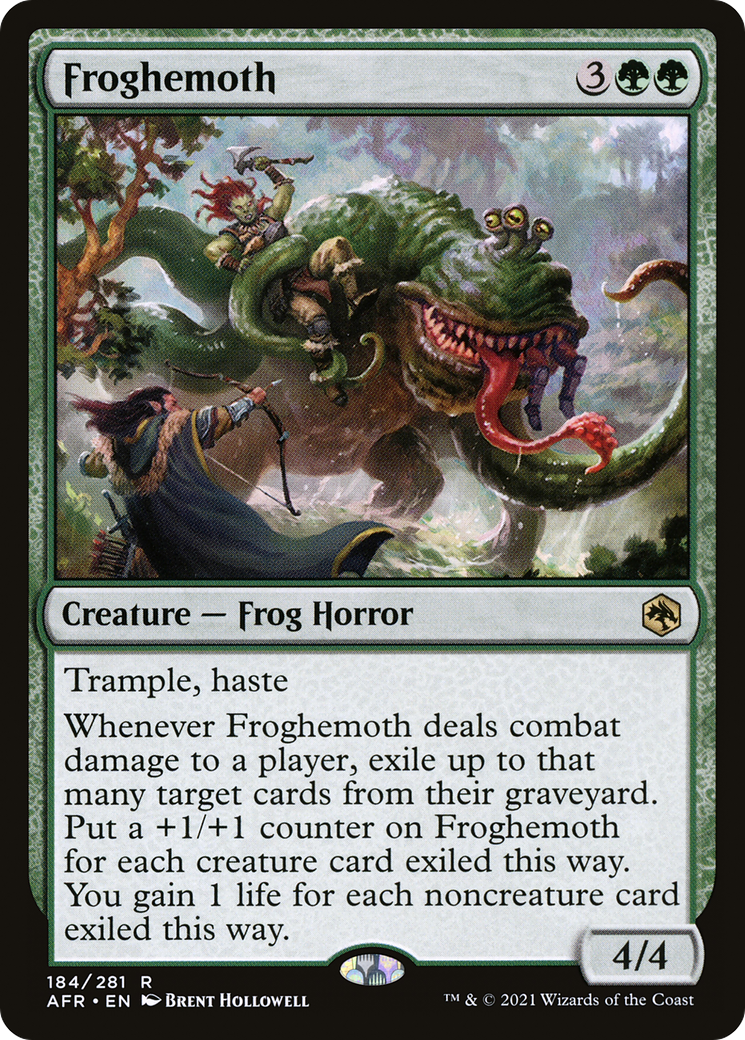 {R} Froghemoth [Dungeons & Dragons: Adventures in the Forgotten Realms][AFR 184]