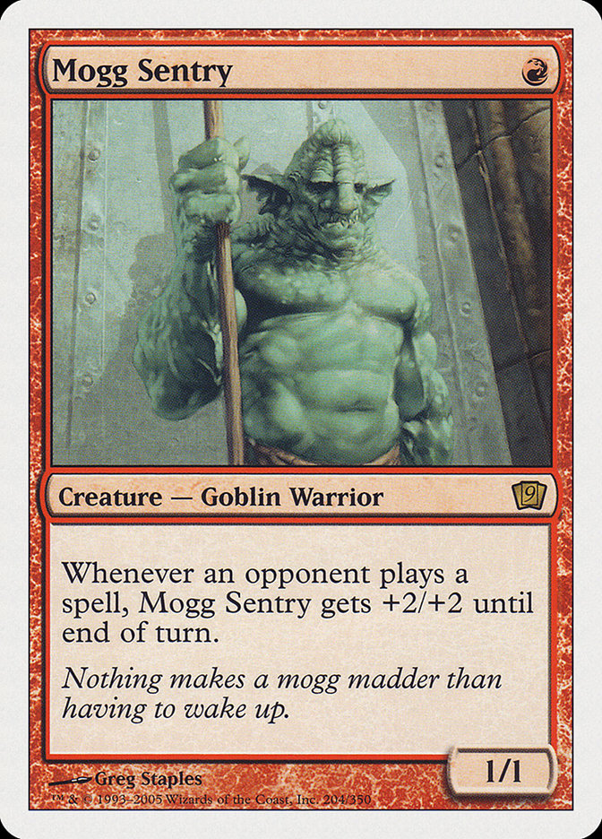 {R} Mogg Sentry [Ninth Edition][9ED 204]