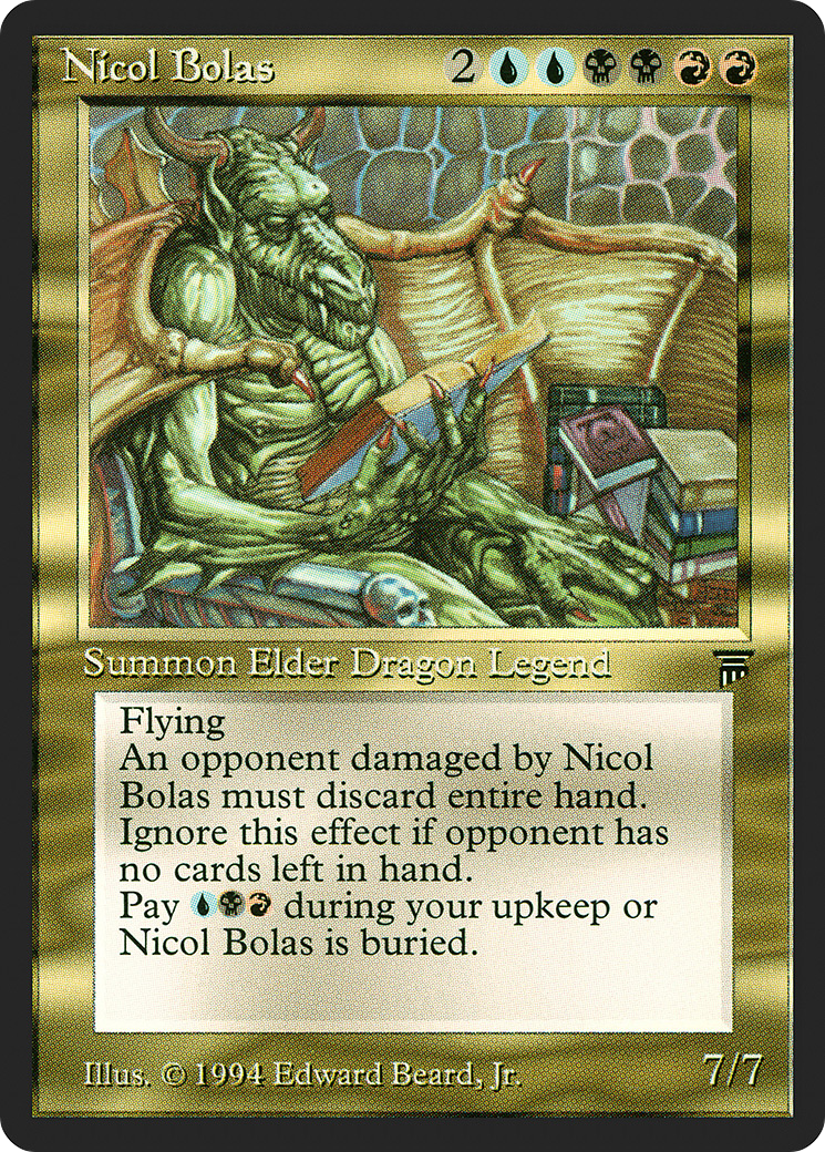 {R} Nicol Bolas [Legends][LEG 246] - Misty Mountain Games
