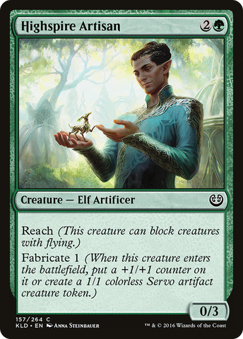 {C} Highspire Artisan [Kaladesh][KLD 157]