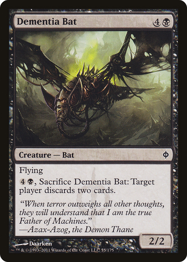 {C} Dementia Bat [New Phyrexia][NPH 055]