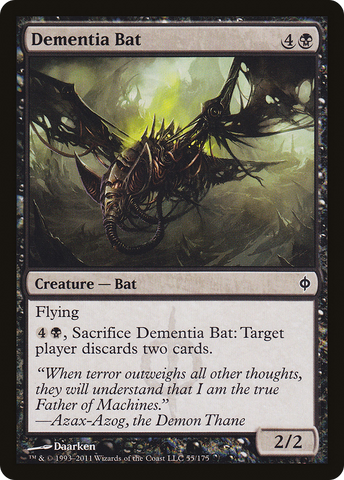 {C} Dementia Bat [New Phyrexia][NPH 055]
