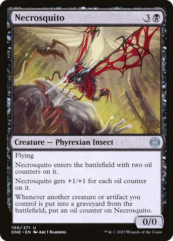 {C} Necrosquito [Phyrexia: All Will Be One][ONE 100]