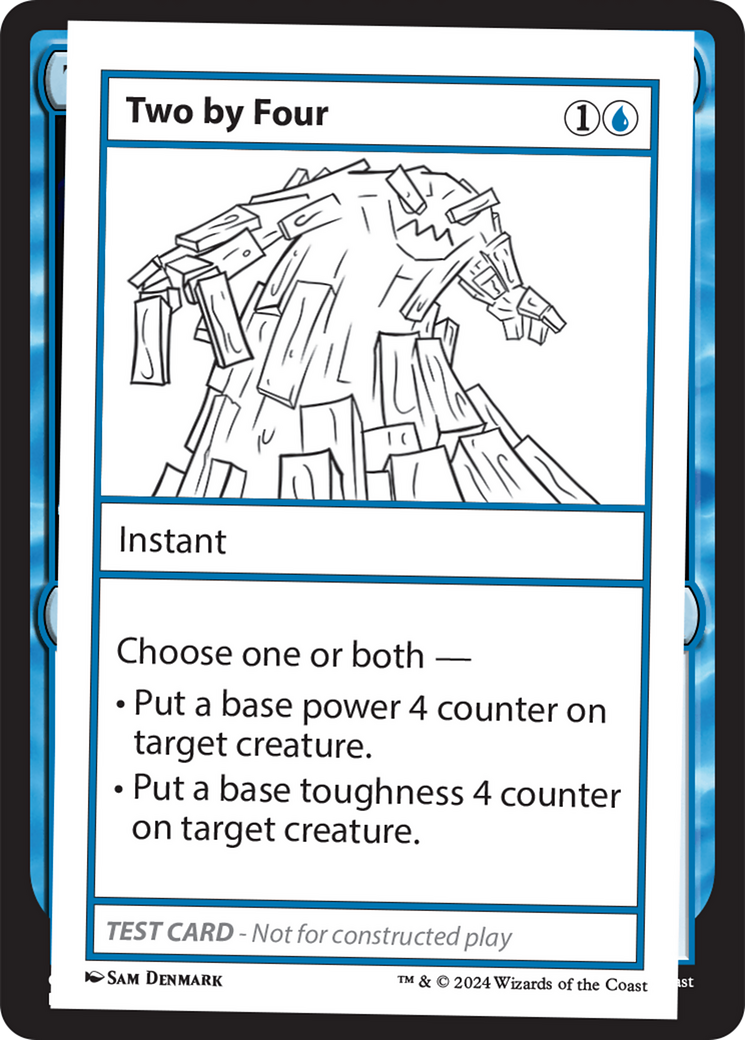 {C} Two by Four [Mystery Booster 2 Playtest Cards][MB2 PLAYTEST]