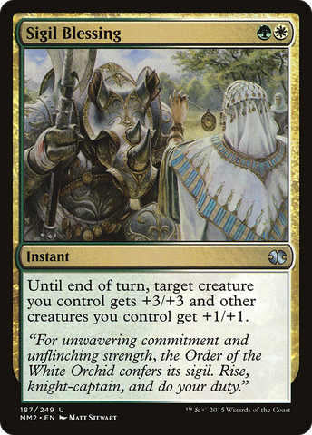 {C} Sigil Blessing [Modern Masters 2015][MM2 187]
