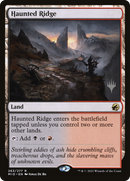 {R} Haunted Ridge (Promo Pack) [Innistrad: Midnight Hunt Promo Pack][PP MID 263]