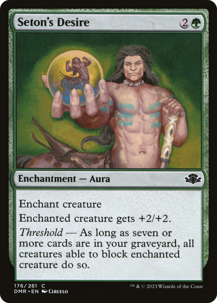 {C} Seton's Desire [Dominaria Remastered][DMR 176]
