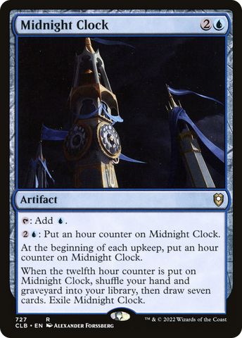 {R} Midnight Clock [Commander Legends: Battle for Baldur's Gate][CLB 727]