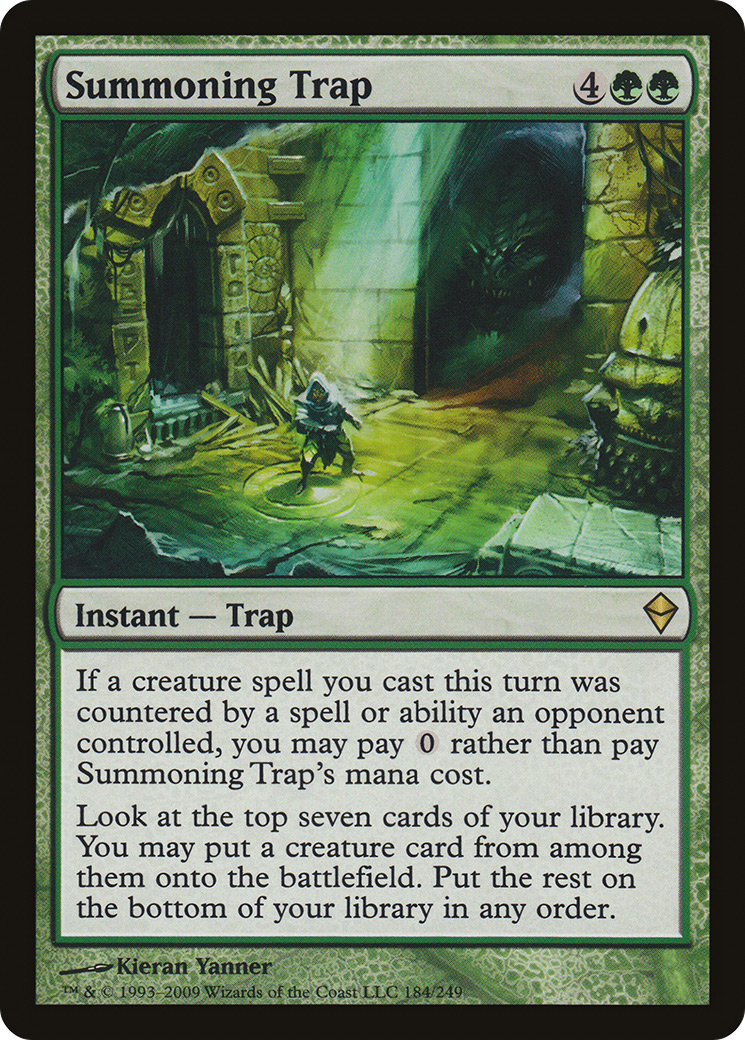 {R} Summoning Trap [Zendikar][ZEN 184]