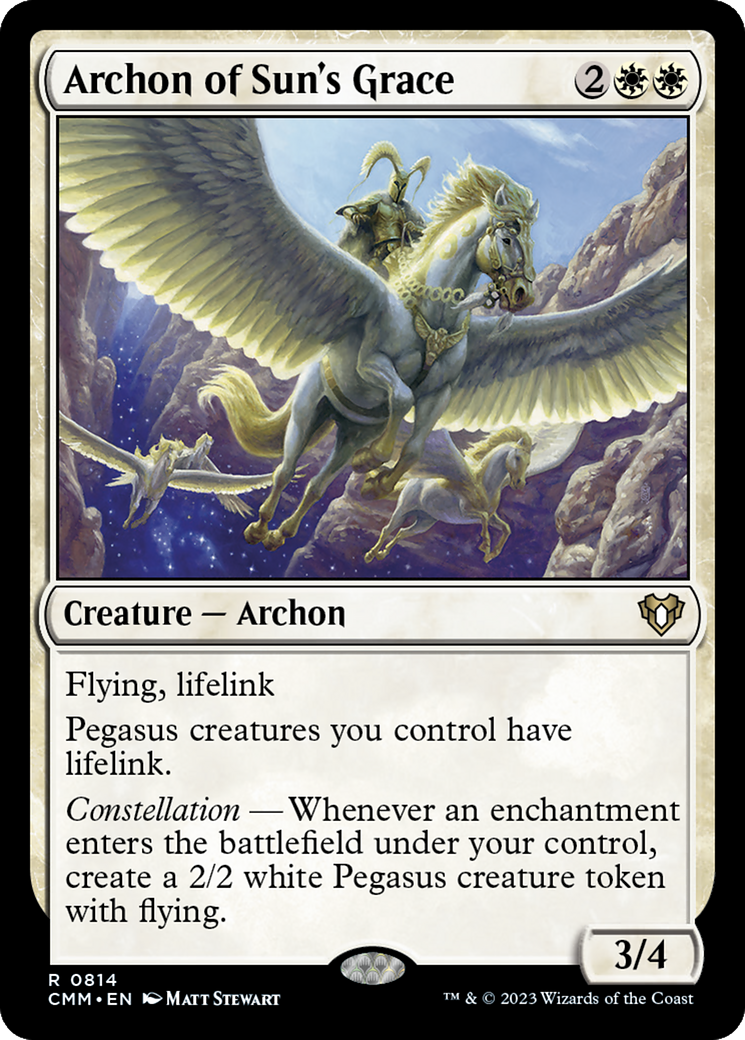 {R} Archon of Sun's Grace [Commander Masters][CMM 814]